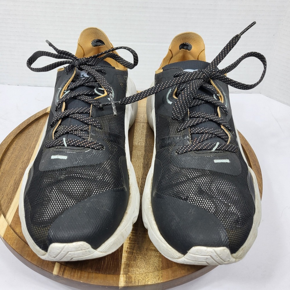 Sorel Women's 9 Kinetic RNEGD Float Sneakers Black Orange Chunky NL4699-010 - Picture 2 of 10